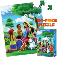 Puzzle - Mary Our Blessed Mother (100 piece jigsaw puzzle)